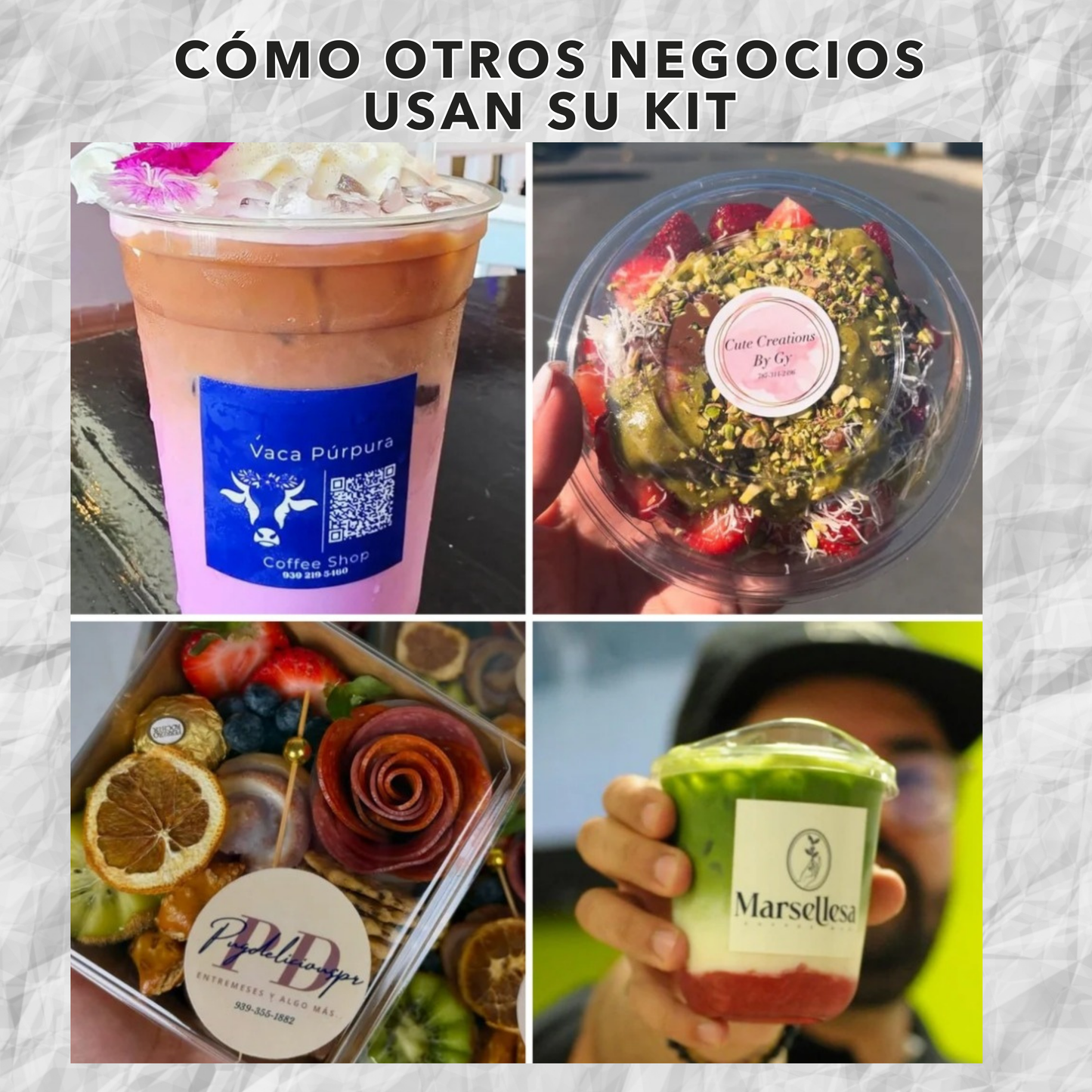 Kit de Stickers para Negocios