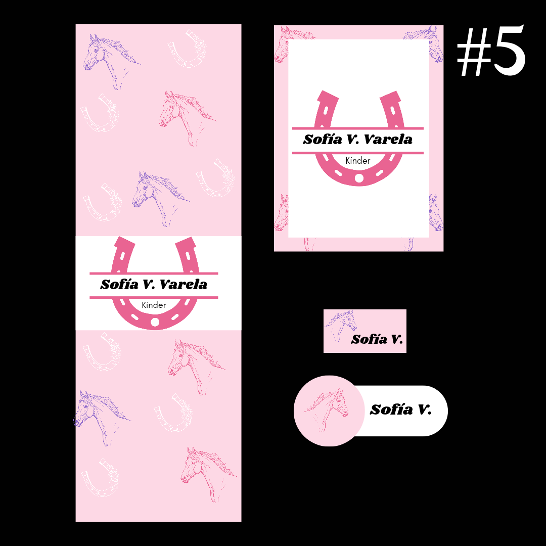 Etiquetas - ESCOLARES KIT