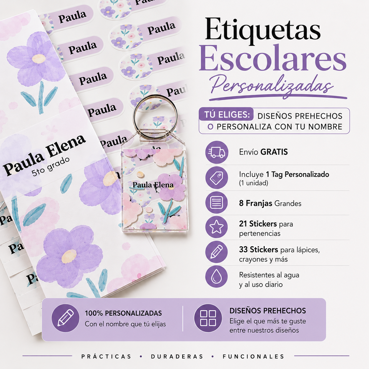 Etiquetas - ESCOLARES  KIT