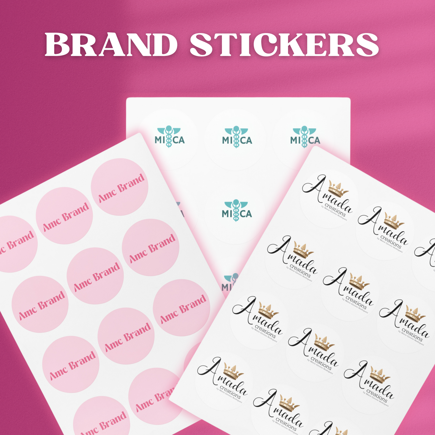Stickers Brand 100 x $25