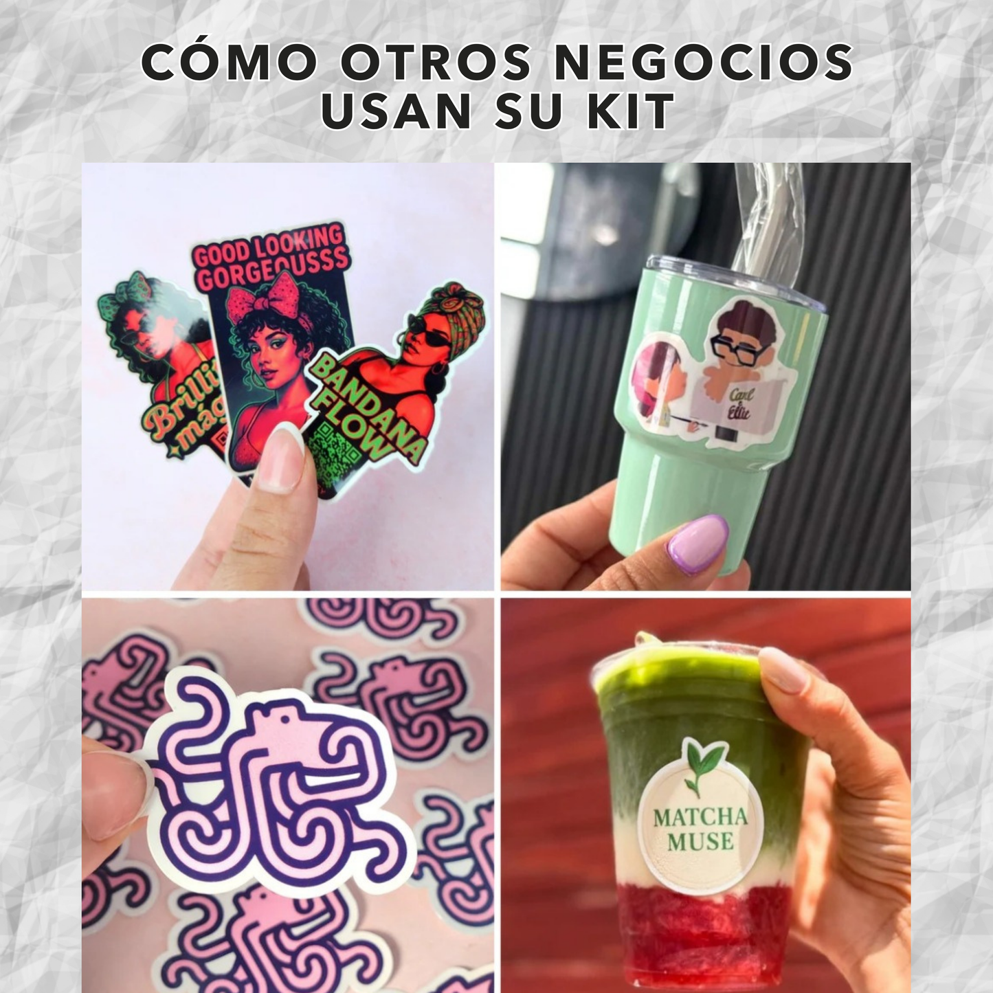 Kit de Stickers para Negocios