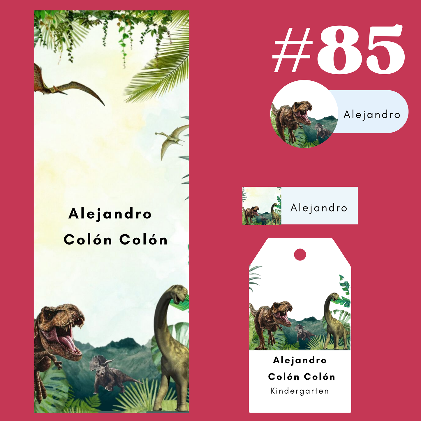 Etiquetas - ESCOLARES  KIT