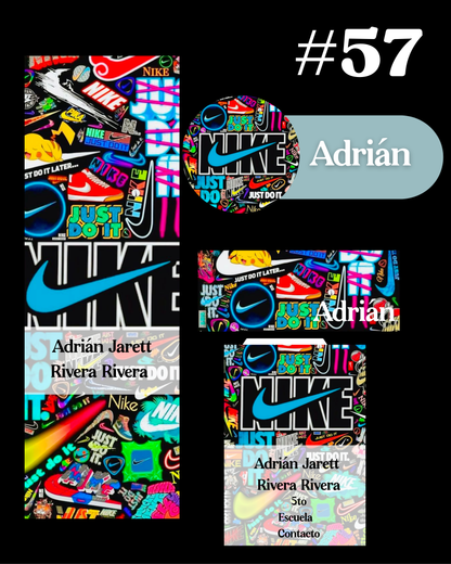 Etiquetas - ESCOLARES  KIT