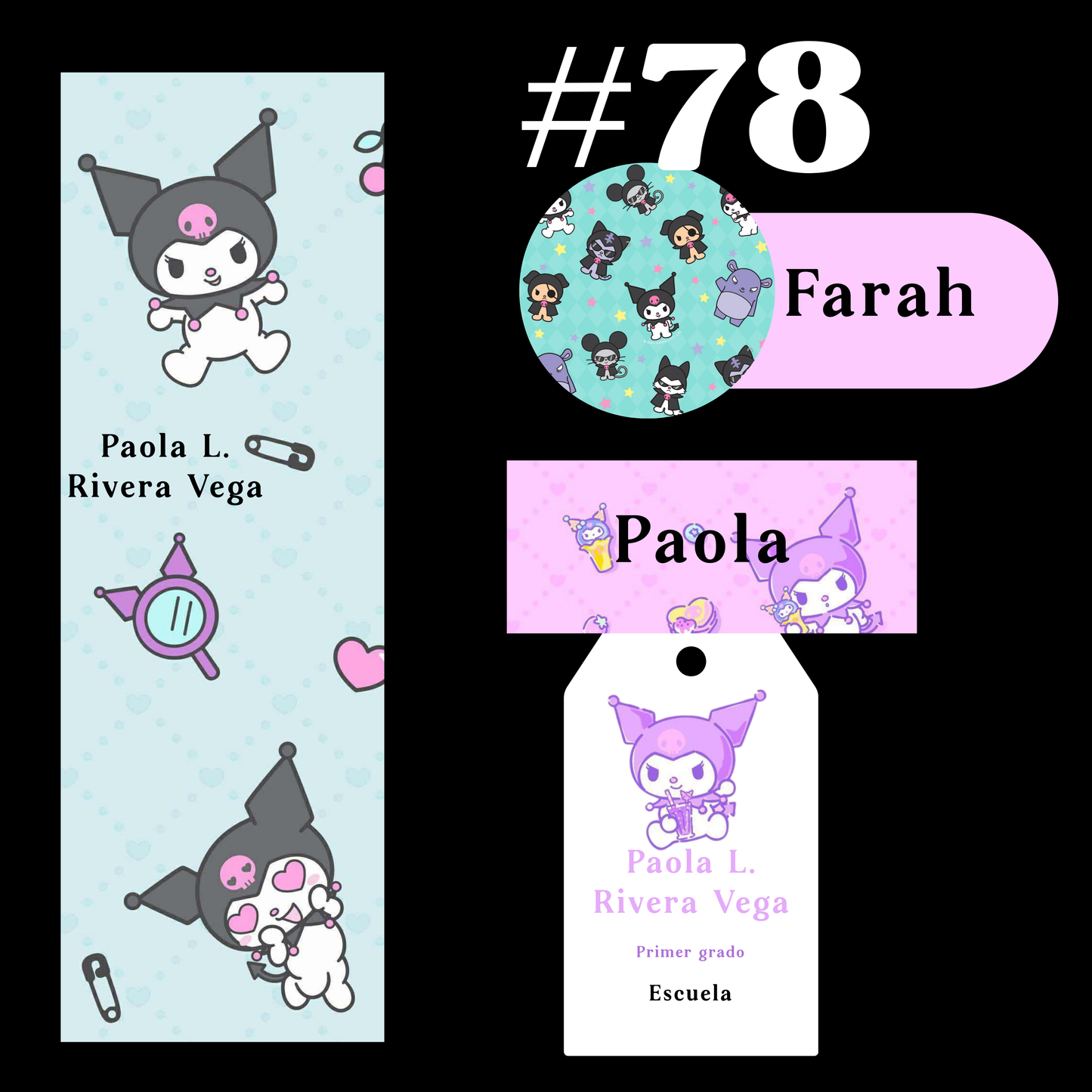 Etiquetas - ESCOLARES  KIT