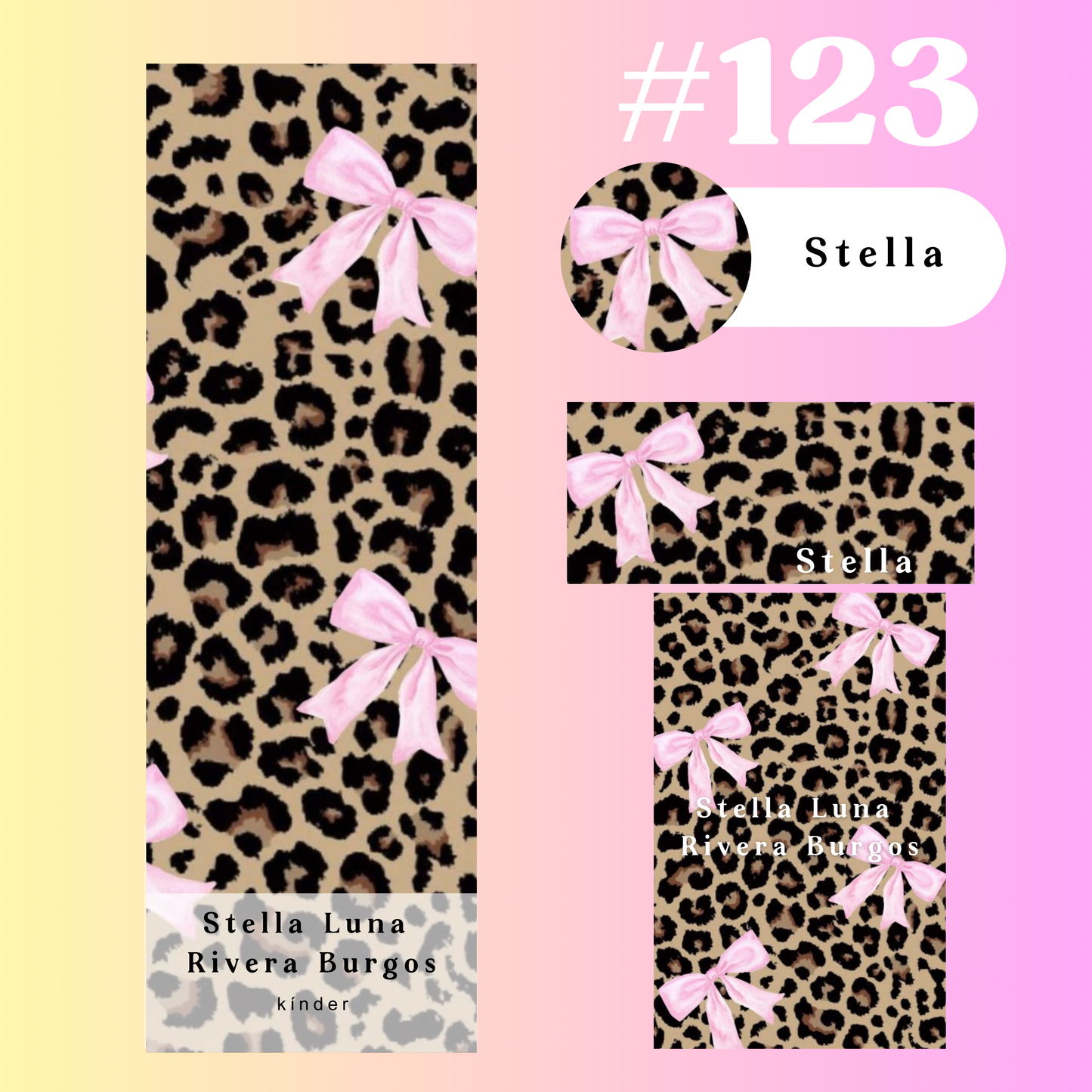 Etiquetas - ESCOLARES  KIT