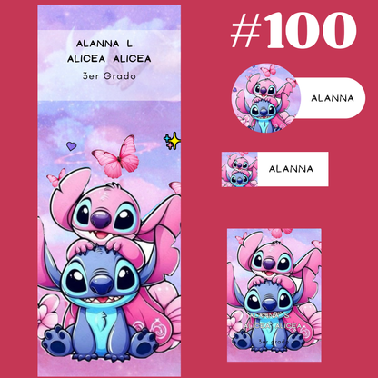 Etiquetas - ESCOLARES  KIT