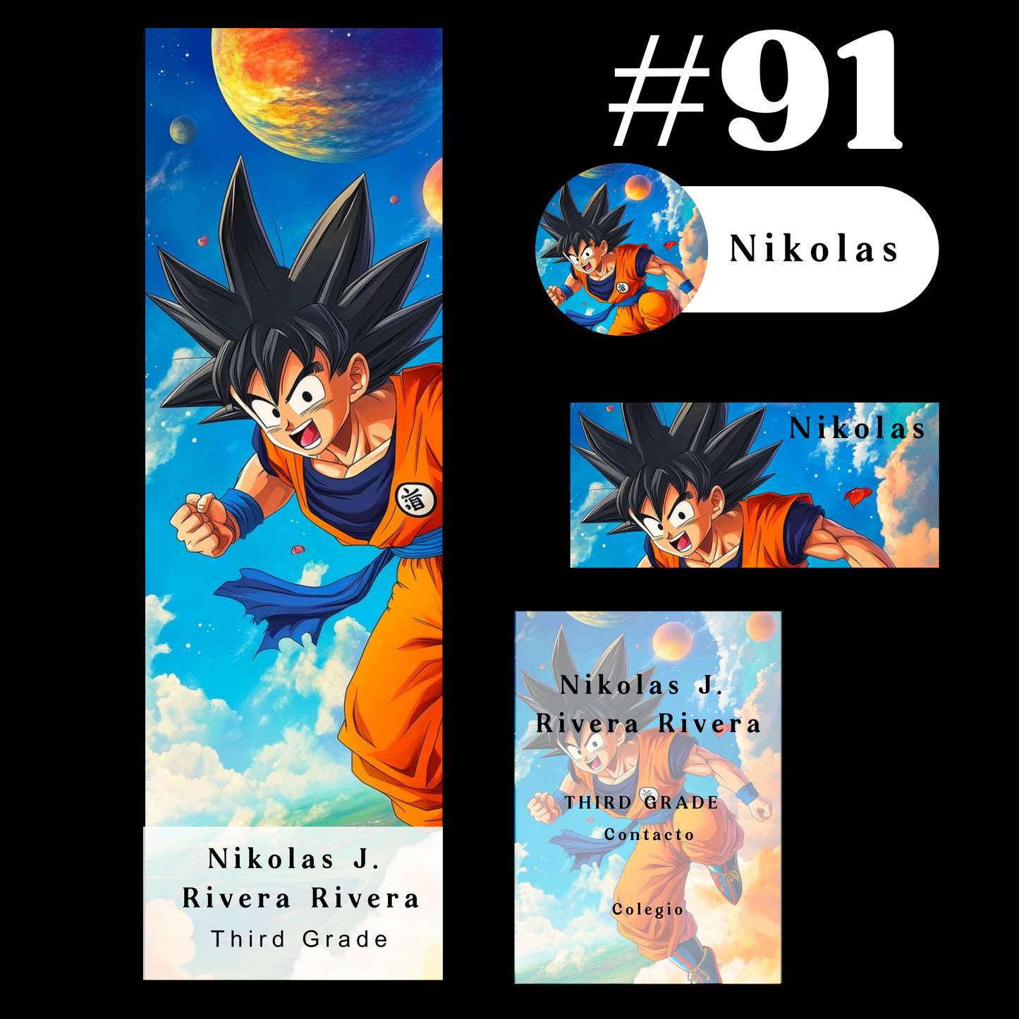 Etiquetas - ESCOLARES  KIT