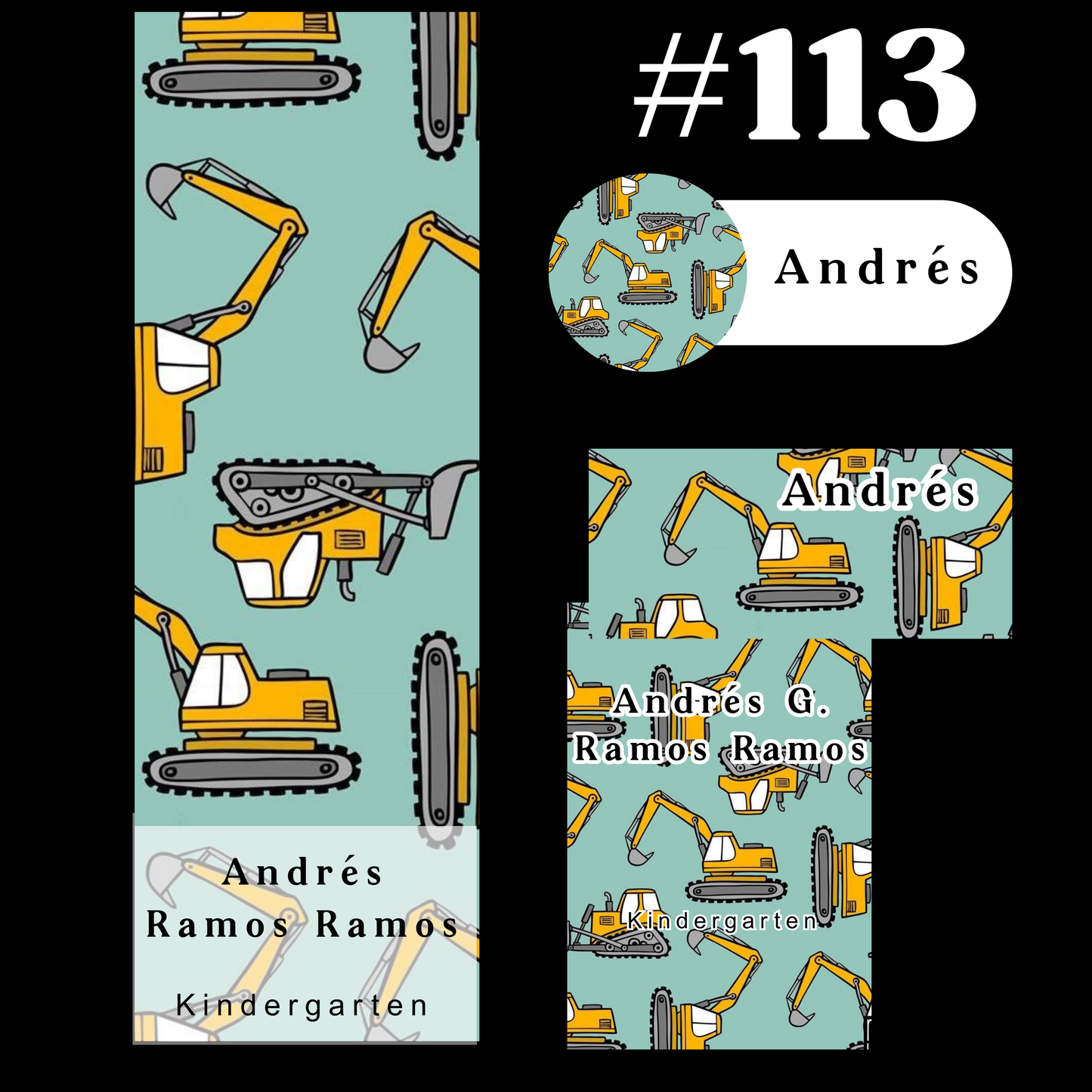 Etiquetas - ESCOLARES  KIT