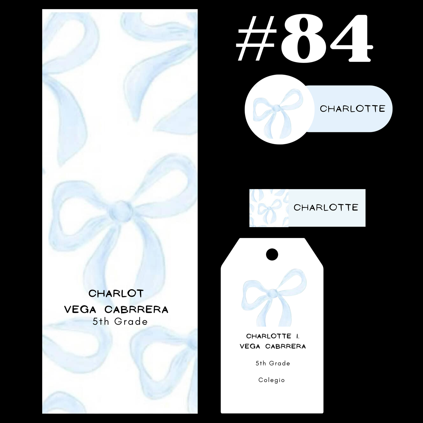 Etiquetas - ESCOLARES  KIT