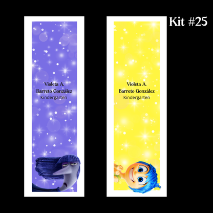 Etiquetas - ESCOLARES  KIT