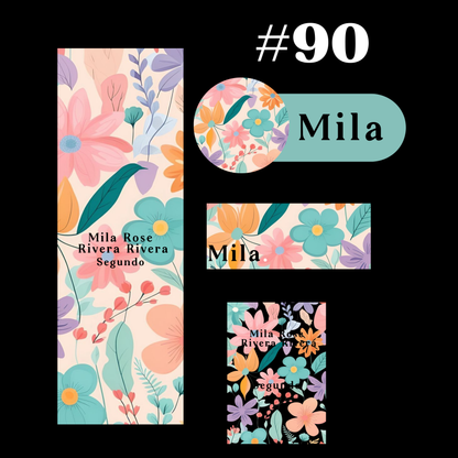 Etiquetas - ESCOLARES  KIT