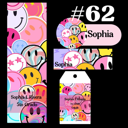 Etiquetas - ESCOLARES  KIT