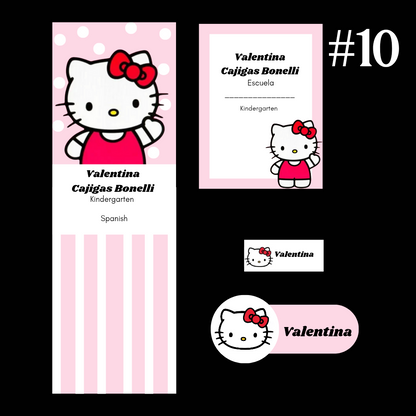 Etiquetas - ESCOLARES  KIT