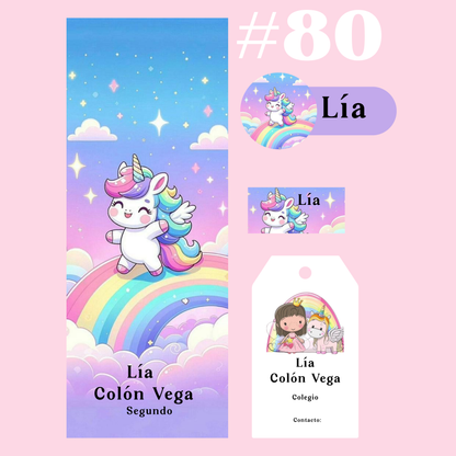 Etiquetas - ESCOLARES  KIT