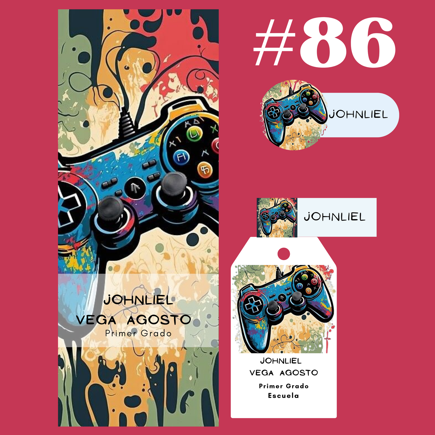 Etiquetas - ESCOLARES  KIT