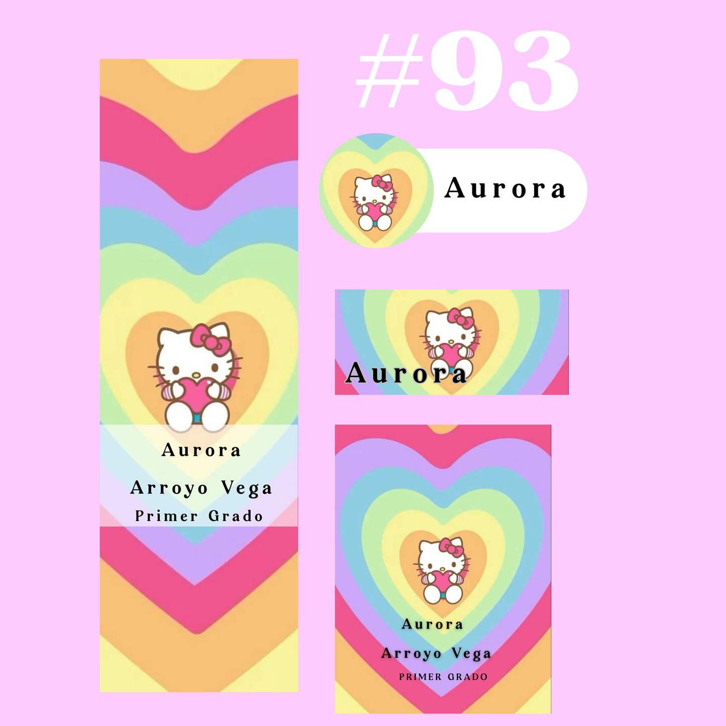 Etiquetas - ESCOLARES  KIT