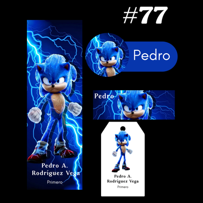 Etiquetas - ESCOLARES  KIT