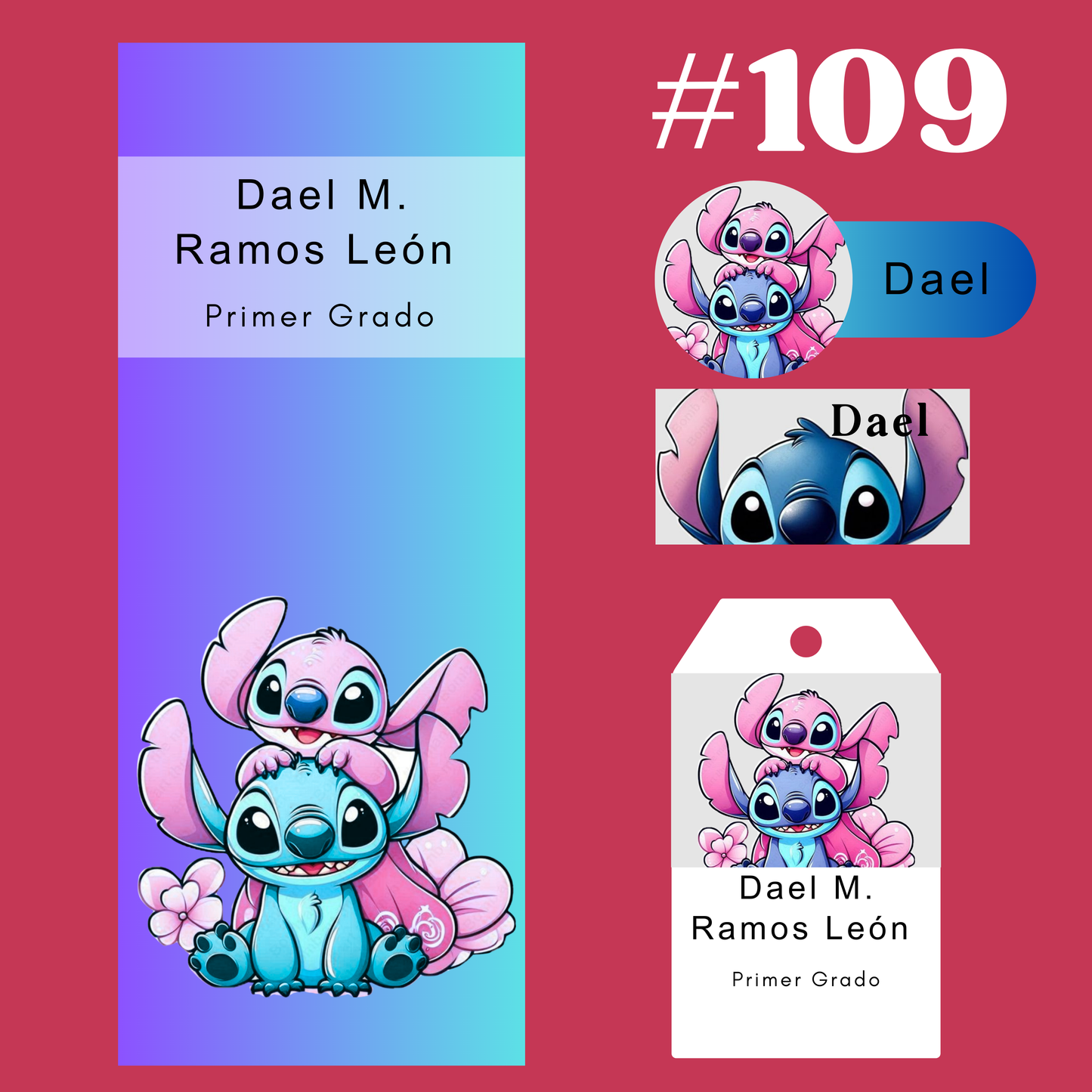 Etiquetas - ESCOLARES  KIT