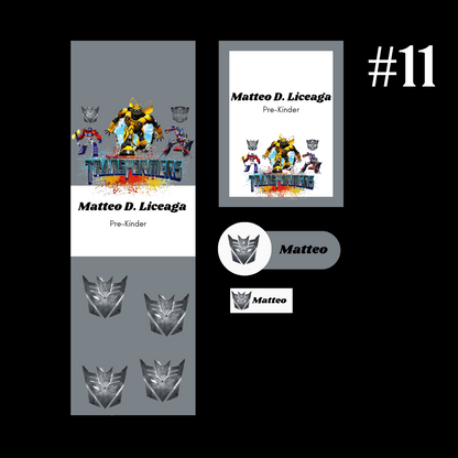 Etiquetas - ESCOLARES  KIT