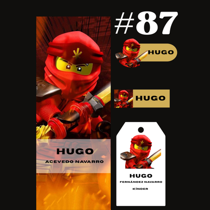 Etiquetas - ESCOLARES  KIT