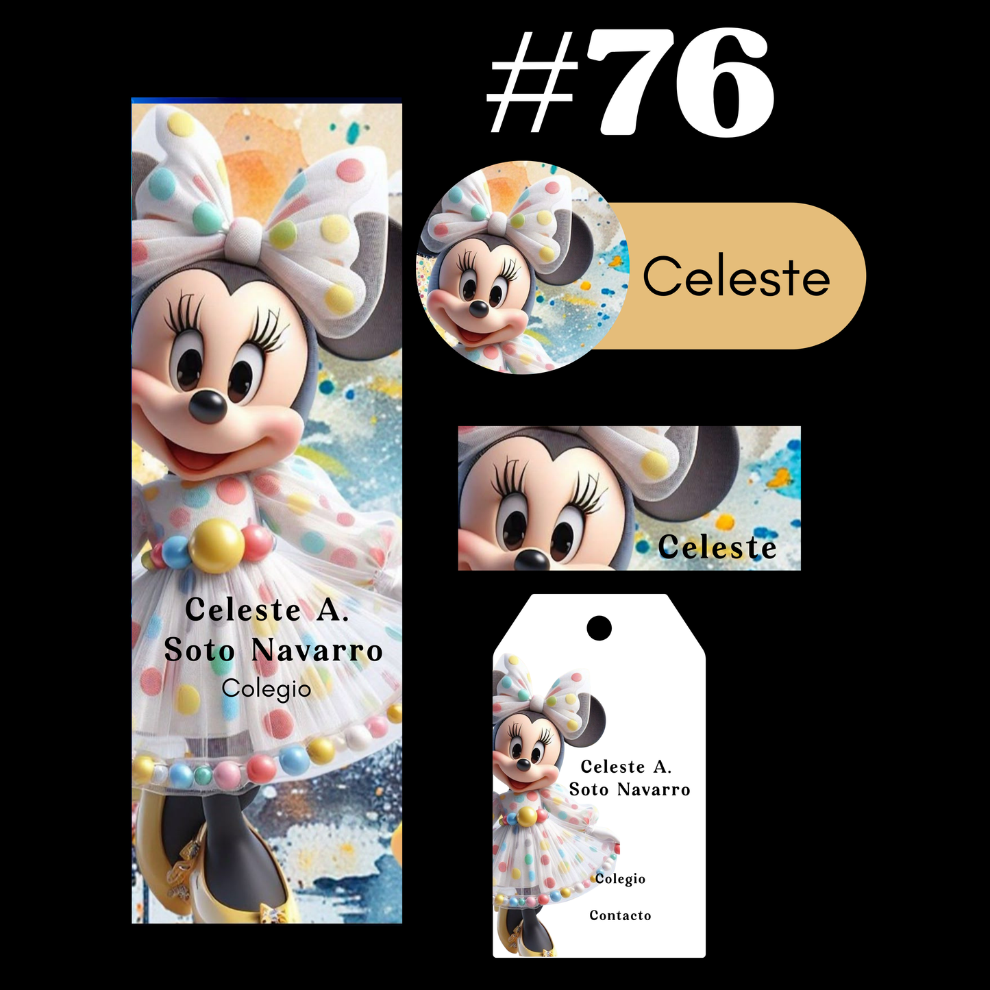 Etiquetas - ESCOLARES  KIT