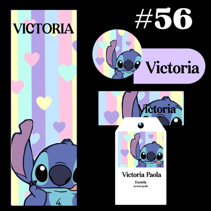 Etiquetas - ESCOLARES  KIT