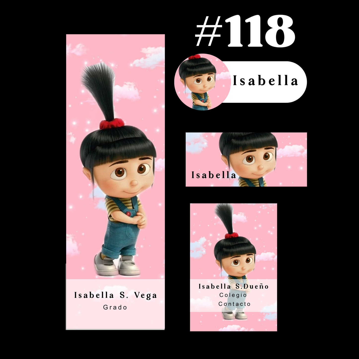 Etiquetas - ESCOLARES  KIT