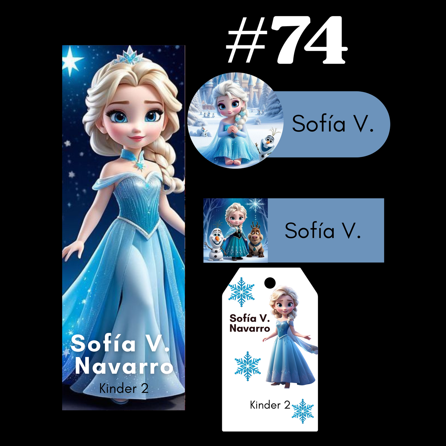 Etiquetas - ESCOLARES  KIT